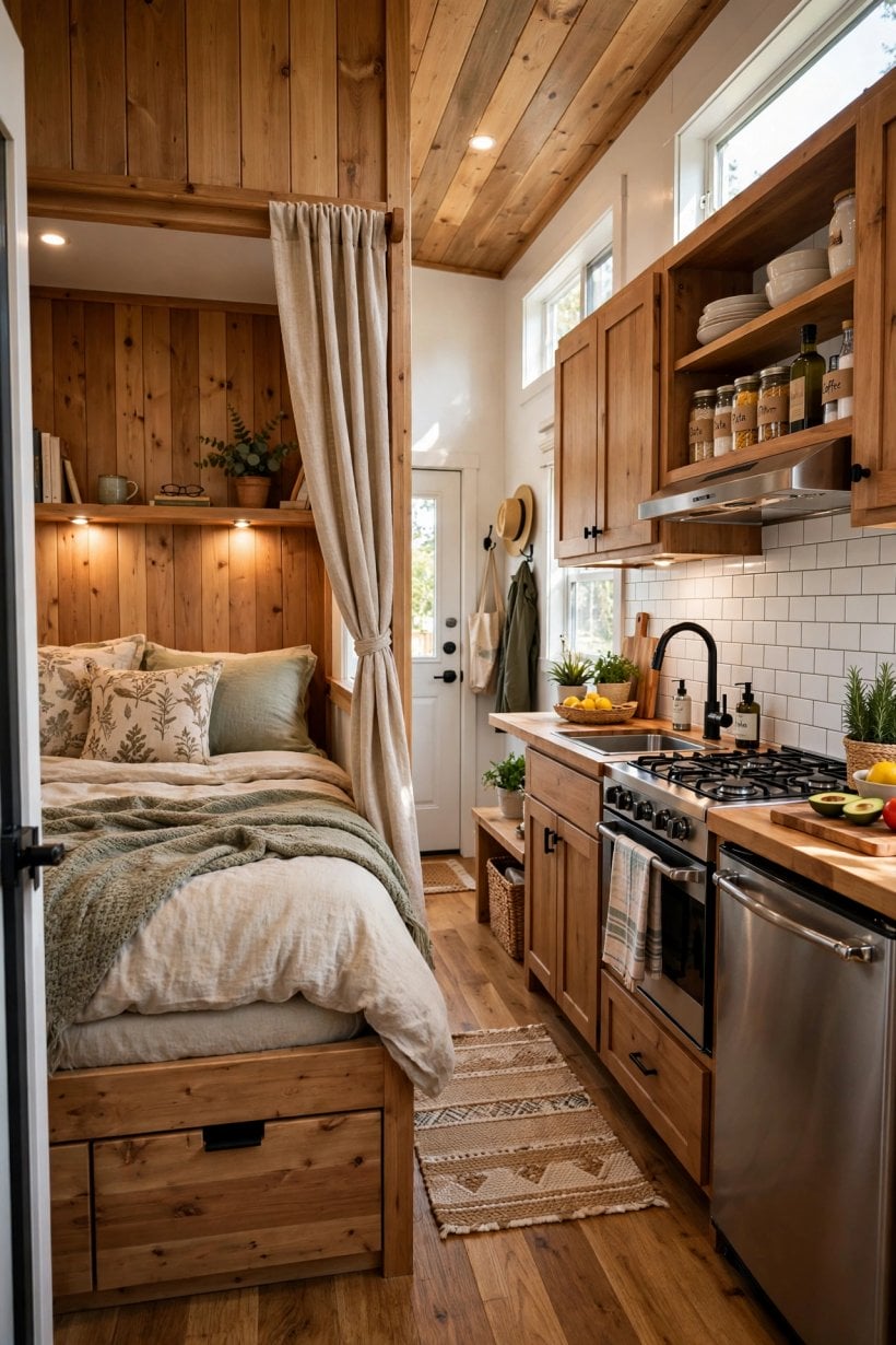 8x32 tiny house floor plans