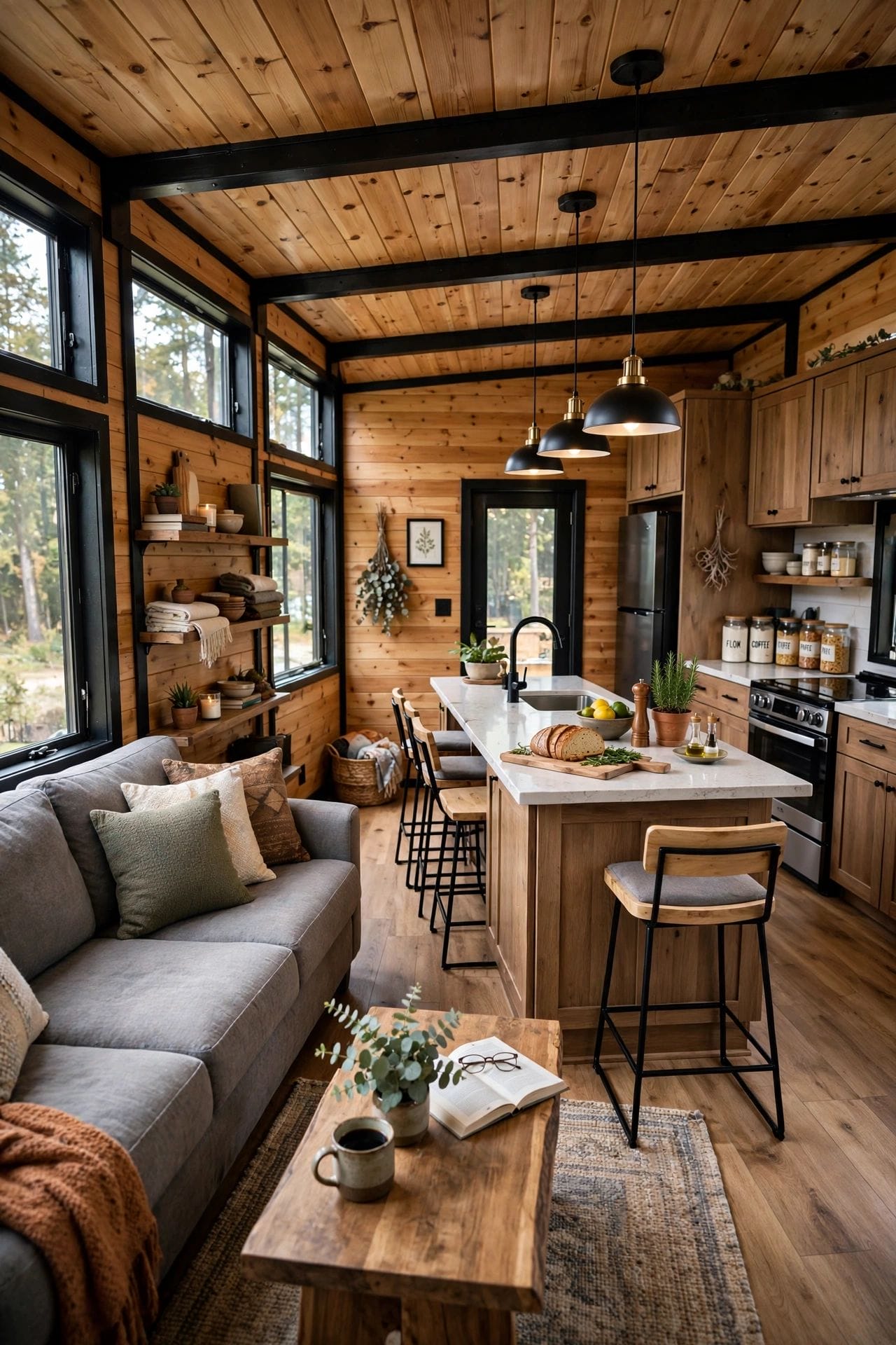 8x40 tiny house floor plans