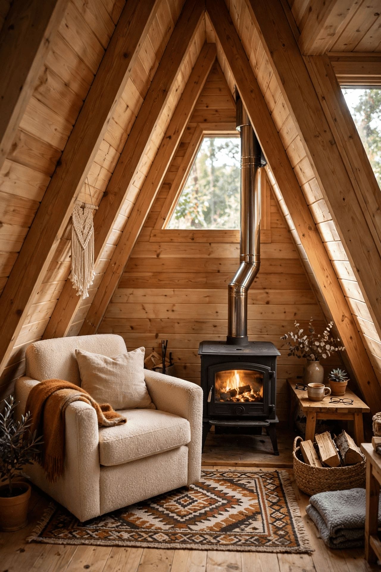 a frame tiny house design