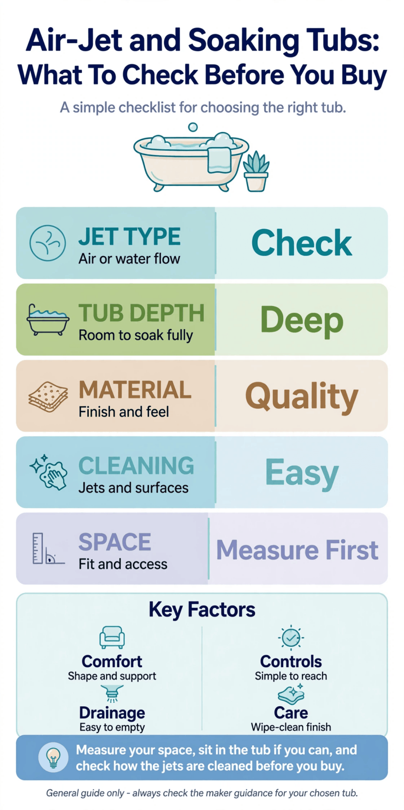 air jet tubs guide