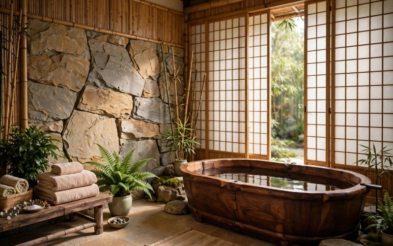 asian bathroom design