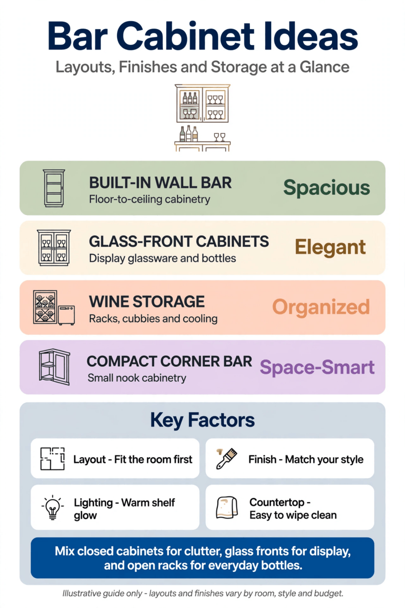 bar cabinet ideas