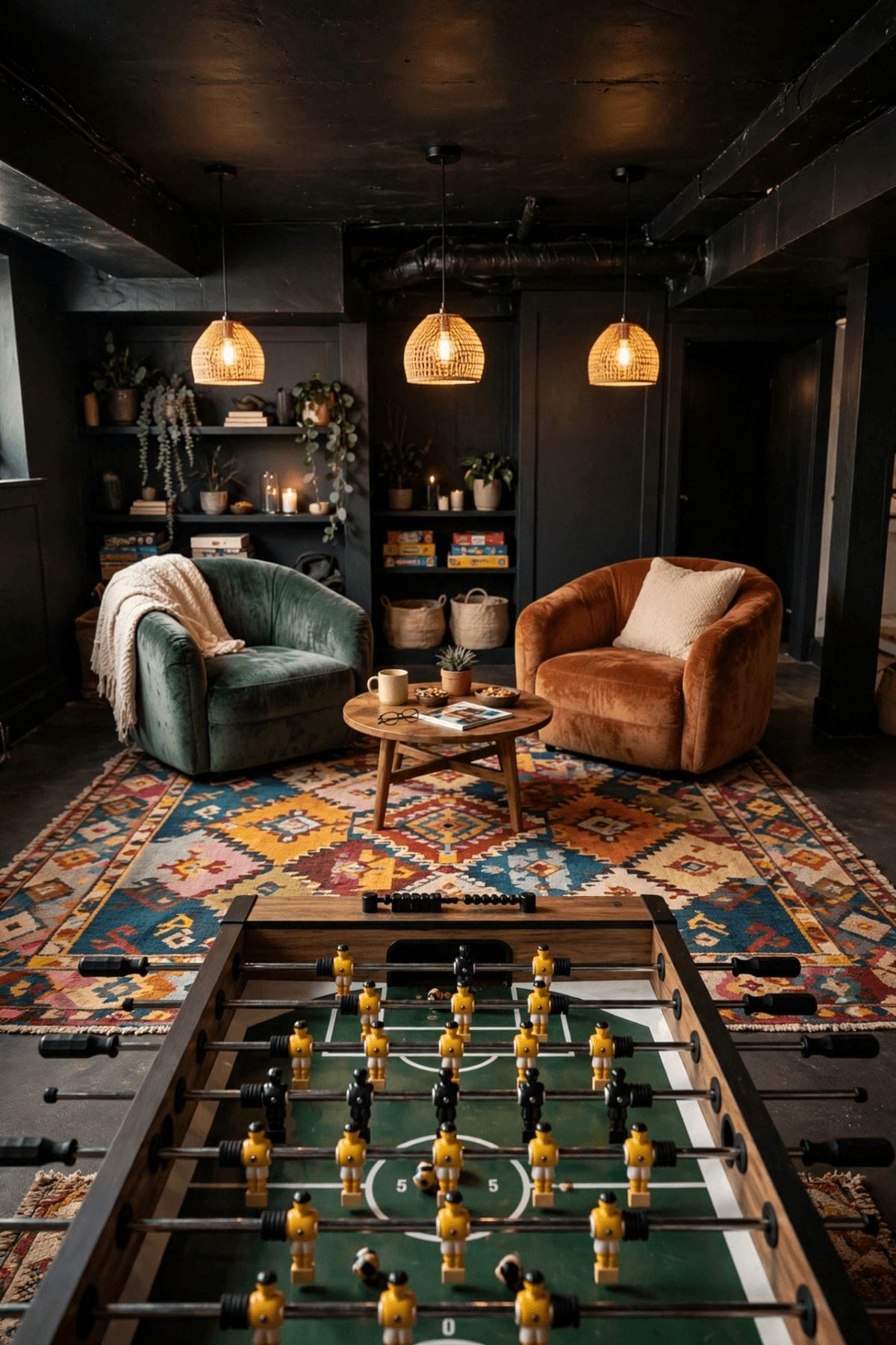 basement game room