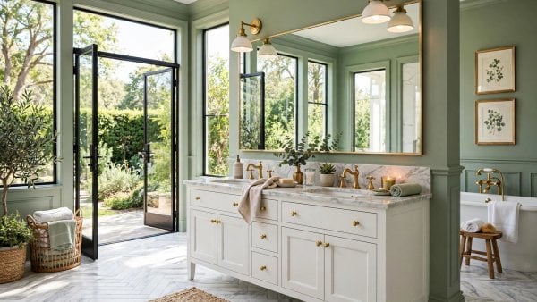 painted bathroom pictures