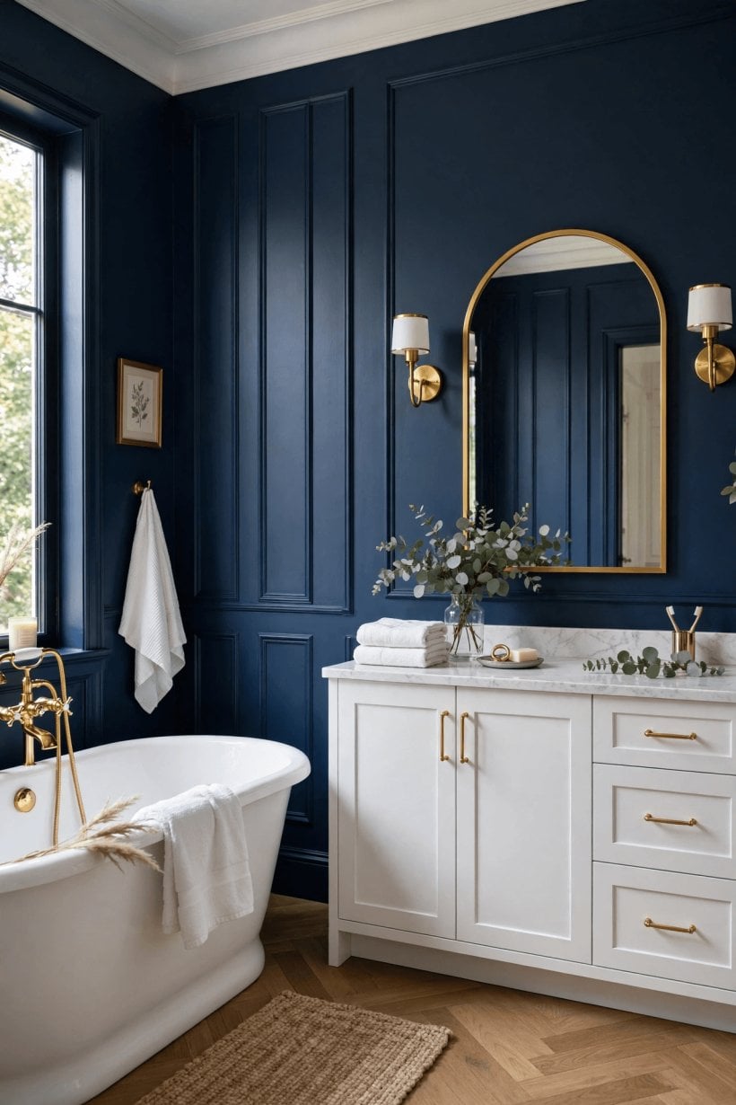 painted bathroom pictures