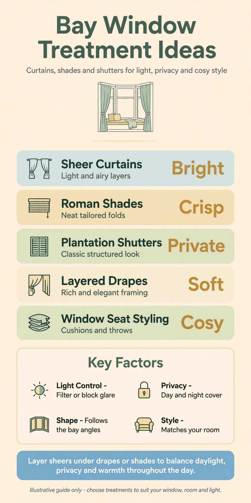 bay window treatment