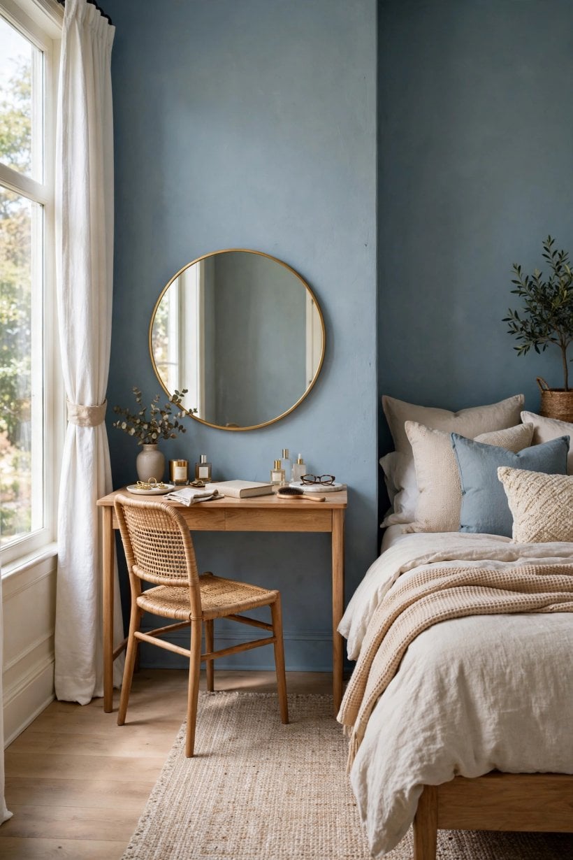 bedroom layout ideas with desk
