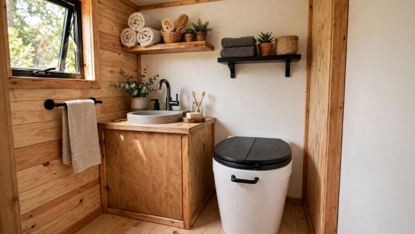 best composting toilet tiny house