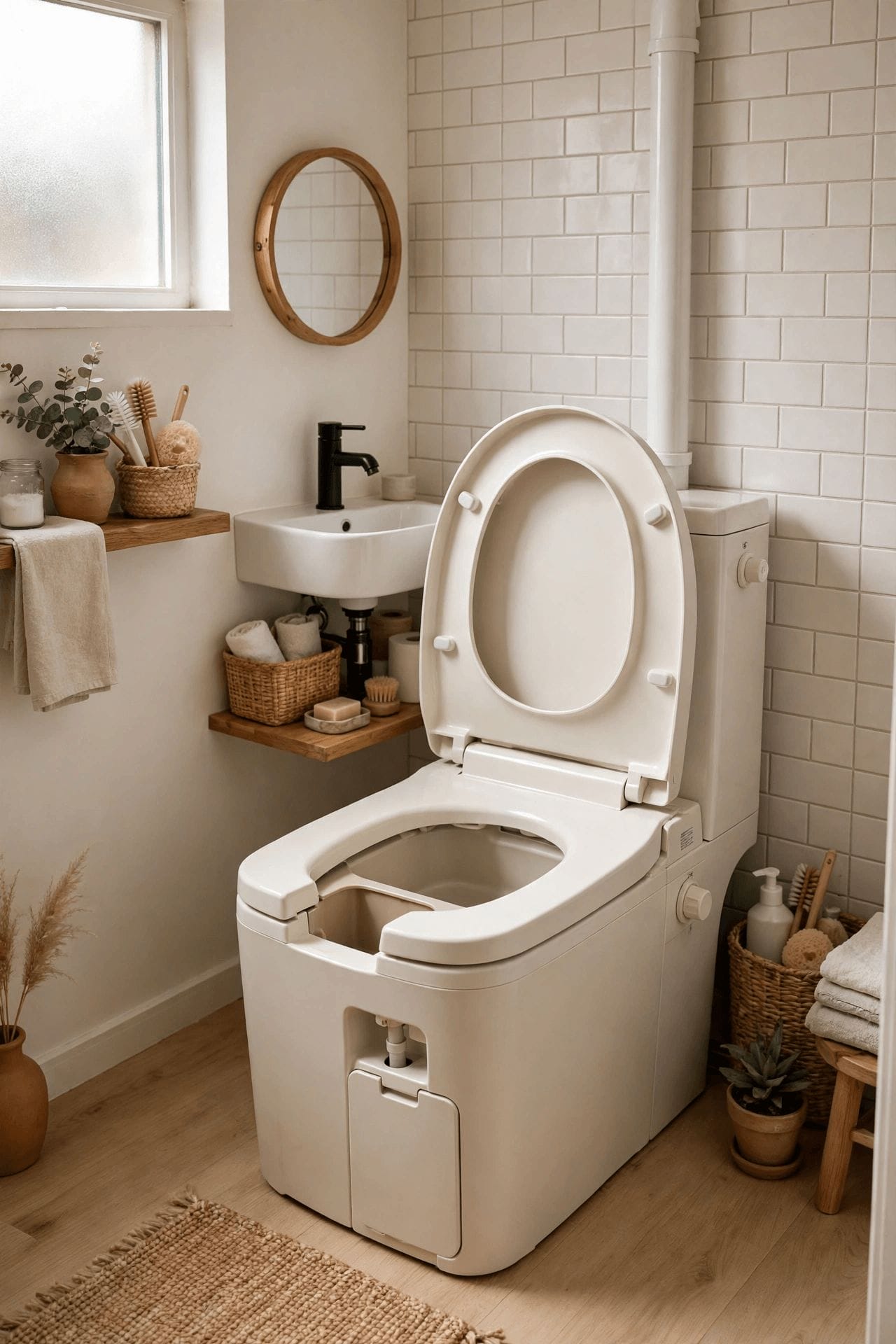 best composting toilet tiny house