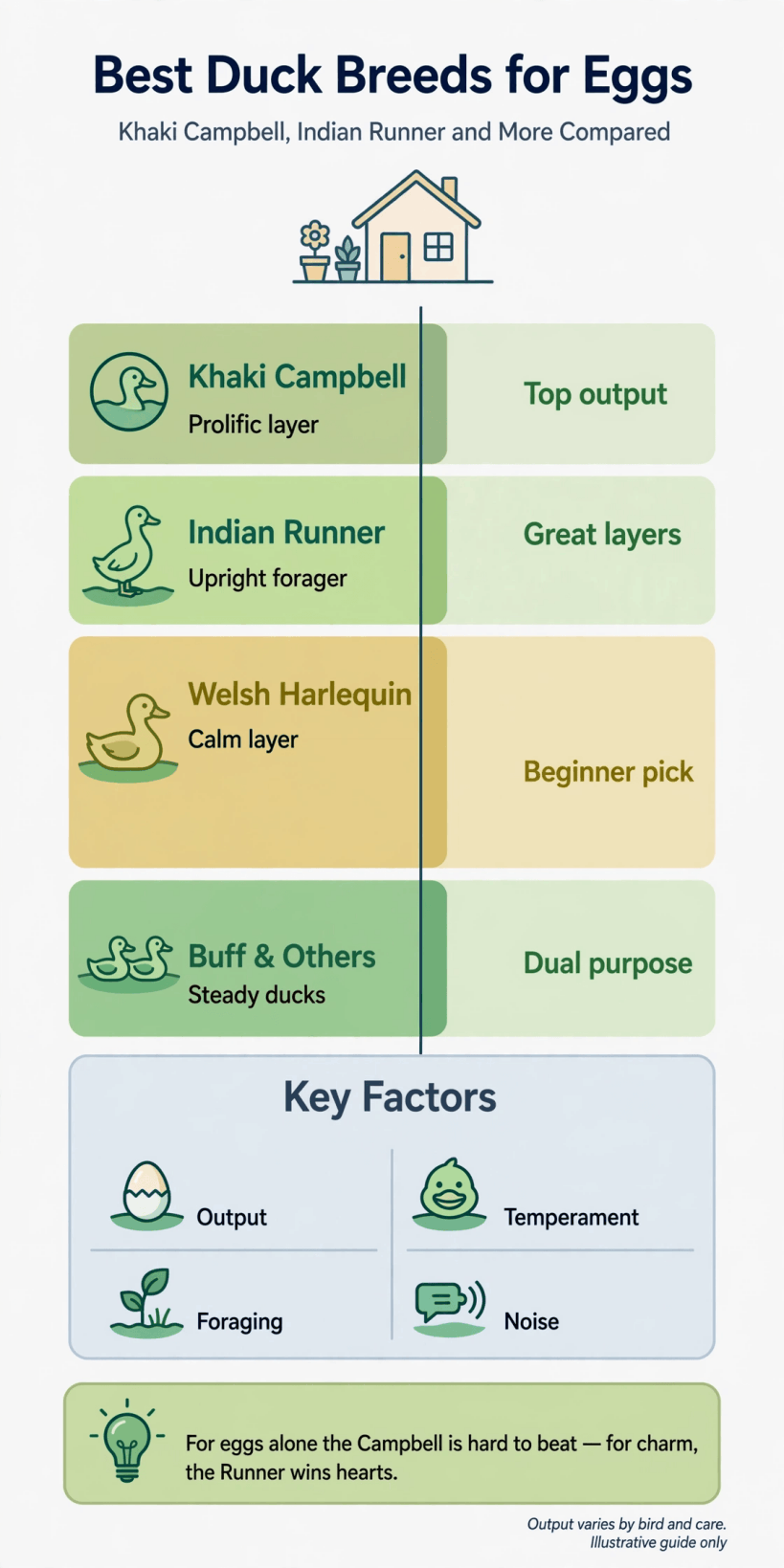 best ducks for eggs