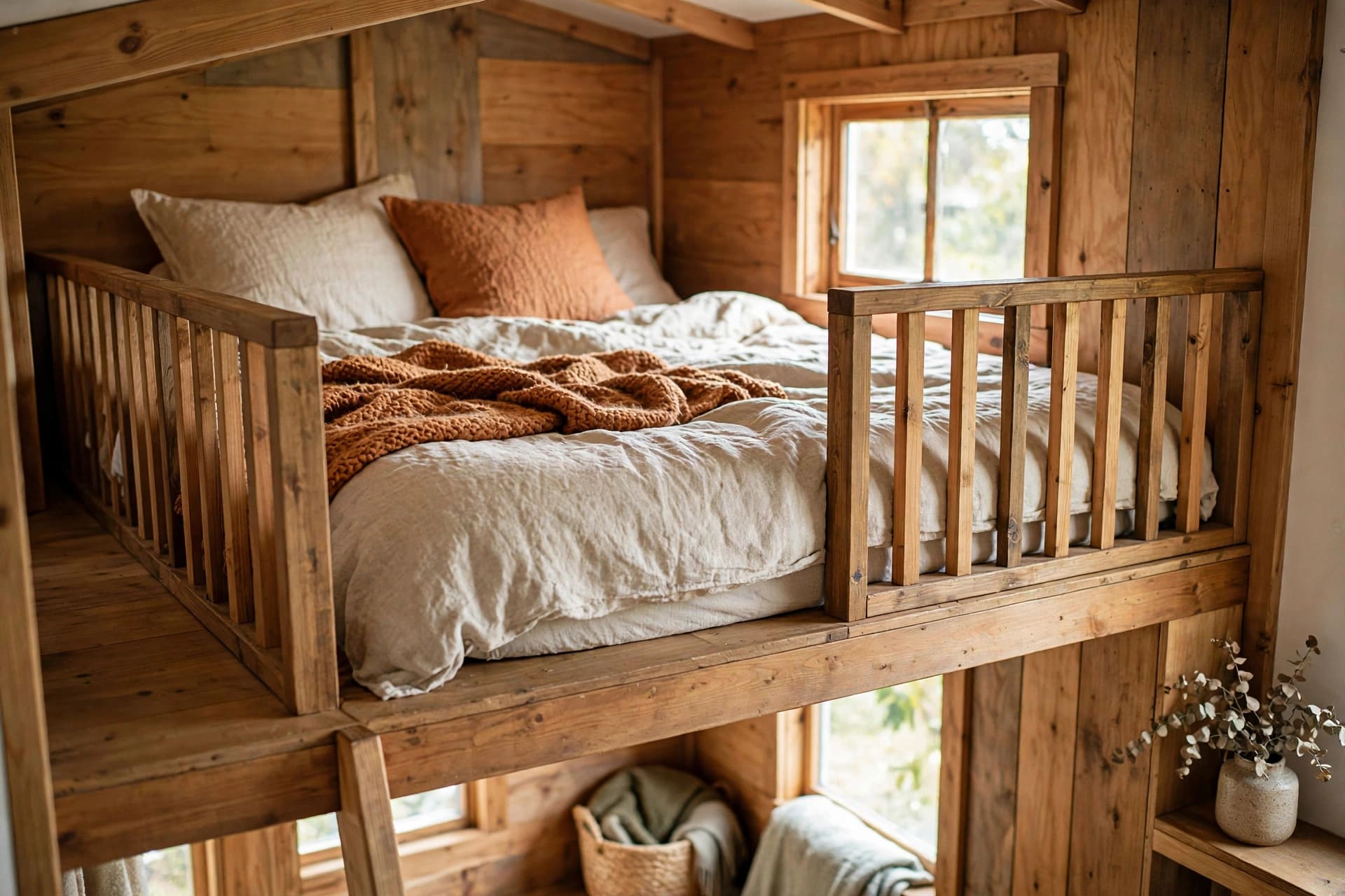best mattress tiny house loft