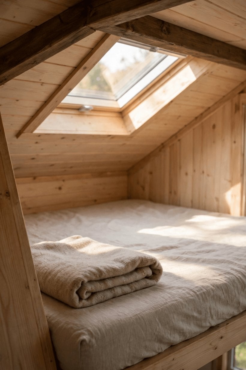 best mattress tiny house loft