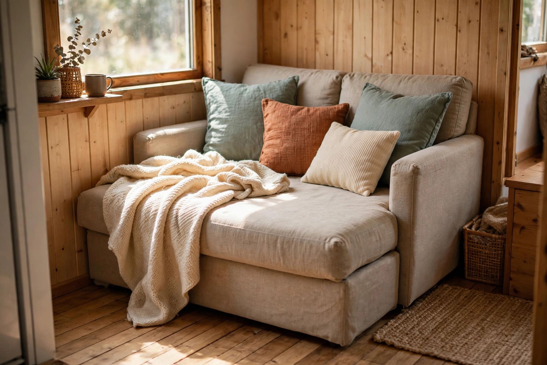 best sofa bed tiny house