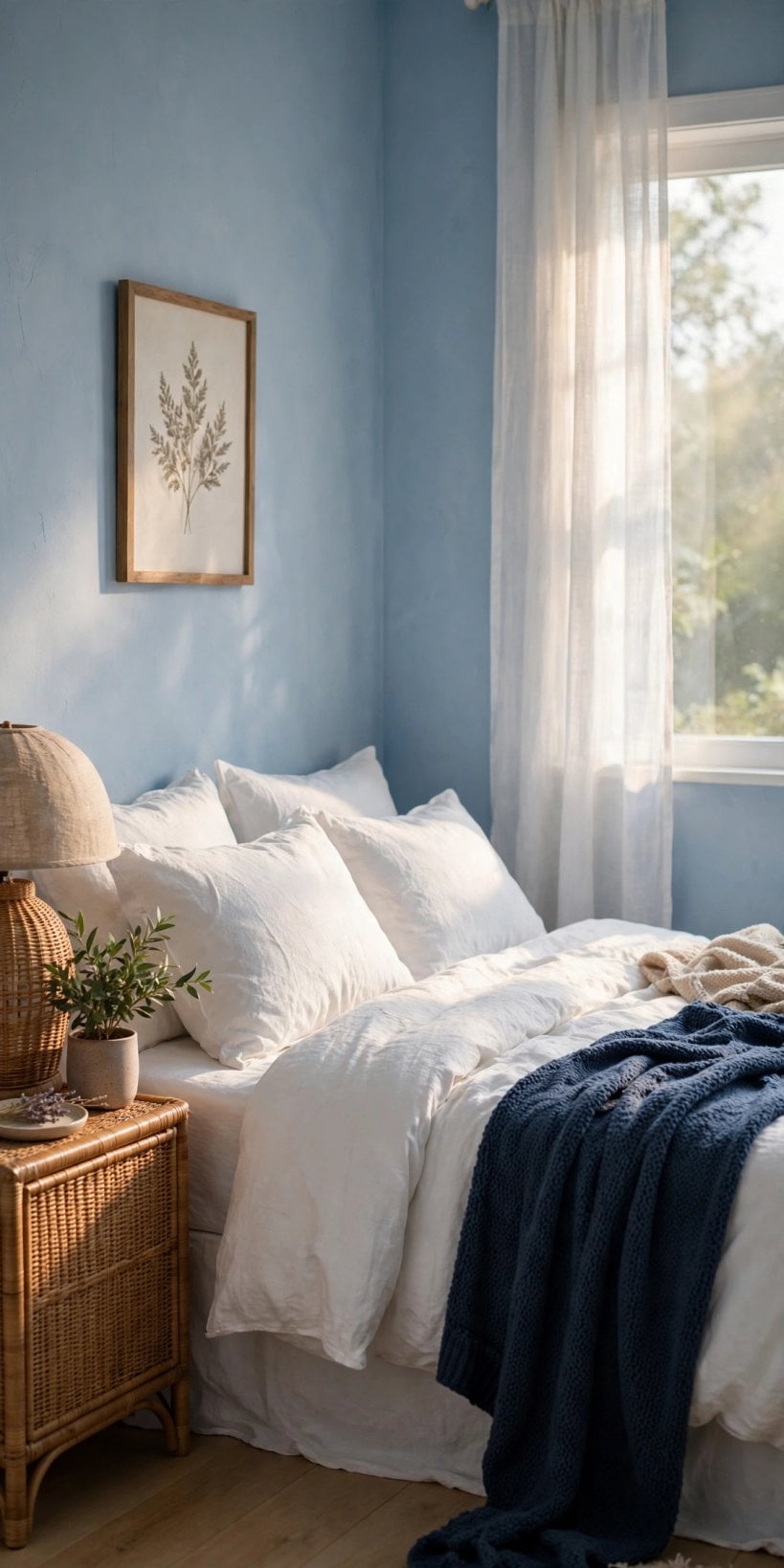 blue bedroom