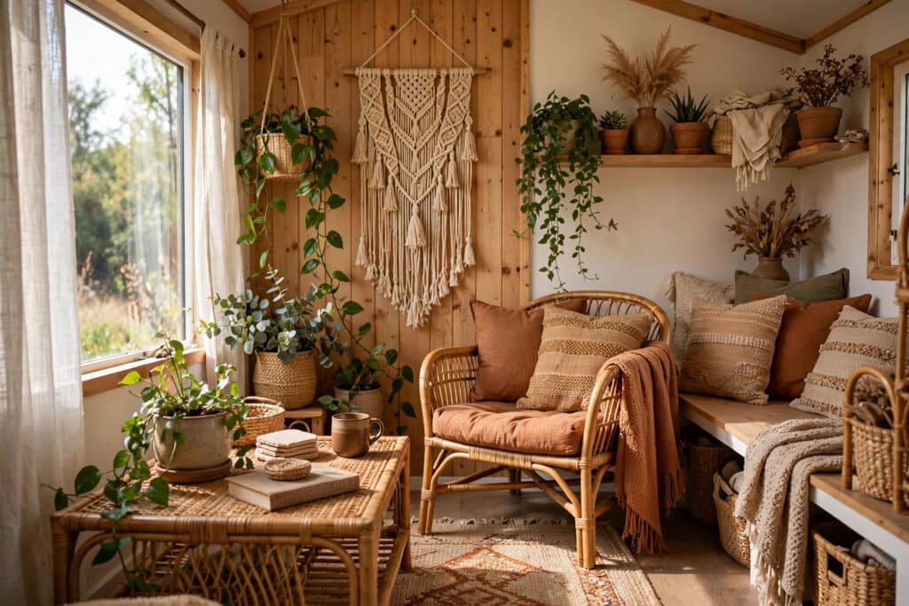 Boho Tiny House: 20 Bohemian Small-Space Ideas