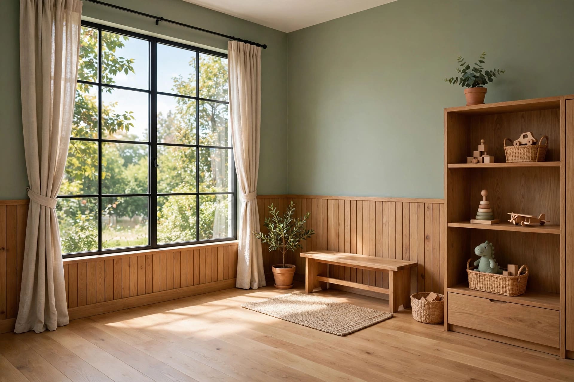 boy room ideas: shared room with two beds