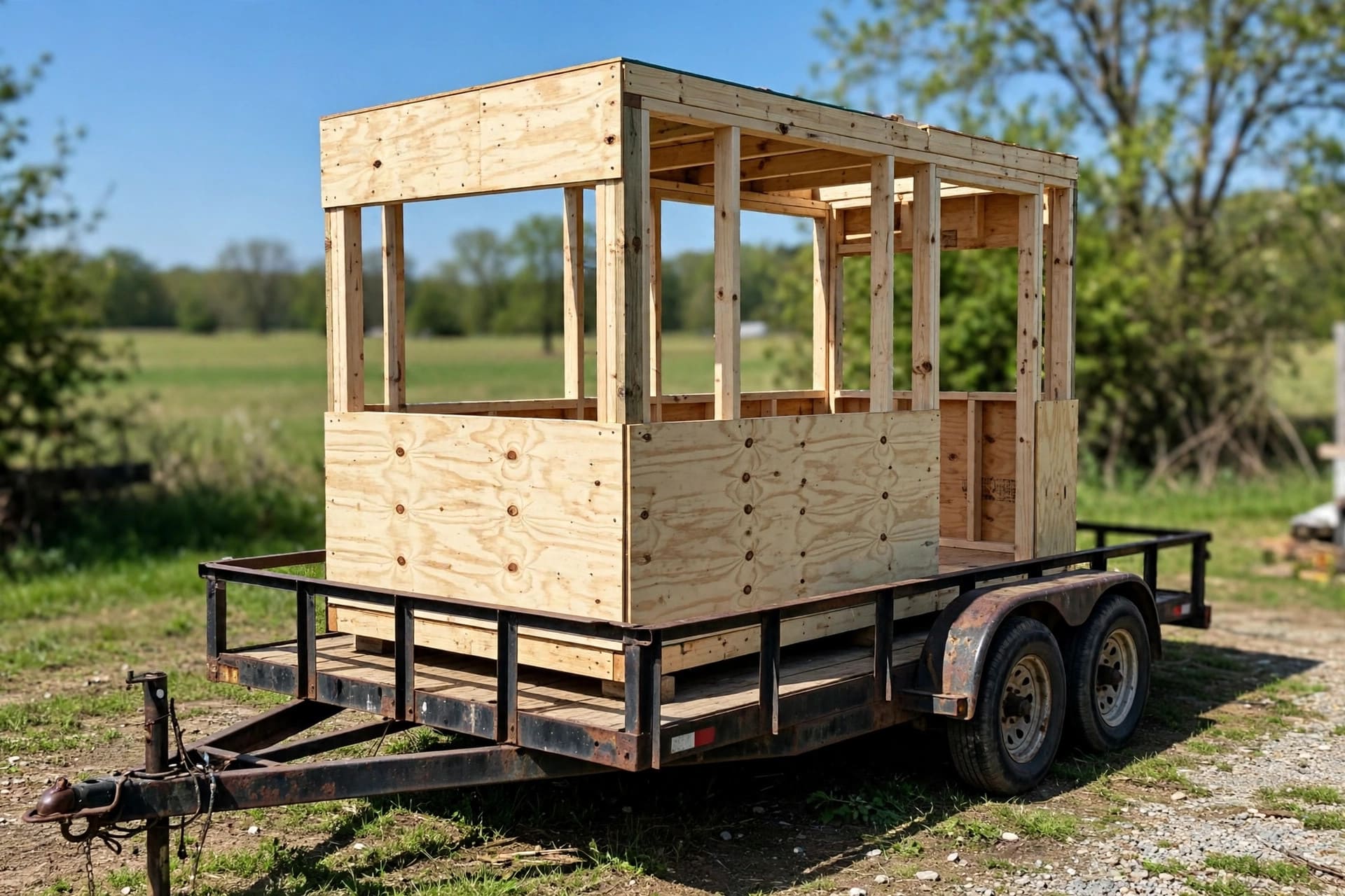 build tiny house for 10000