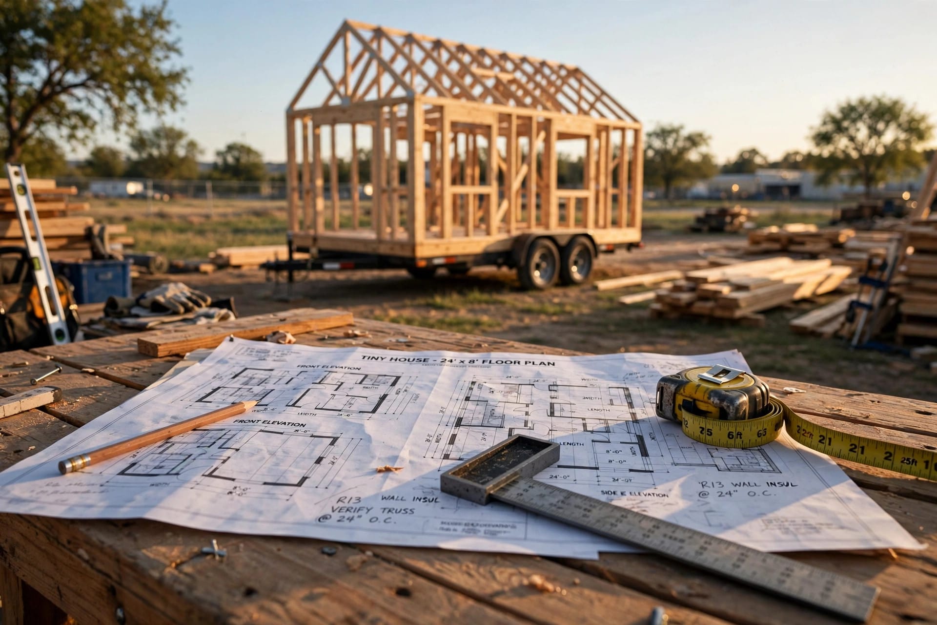 building a tiny house