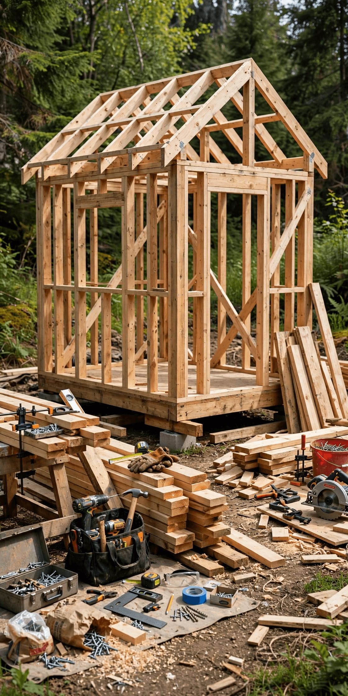 building vs buying tiny house cost