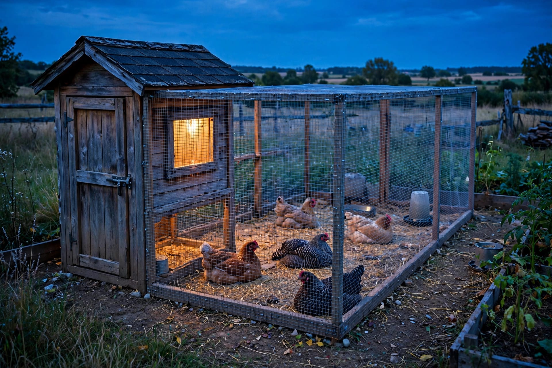 chicken predator protection