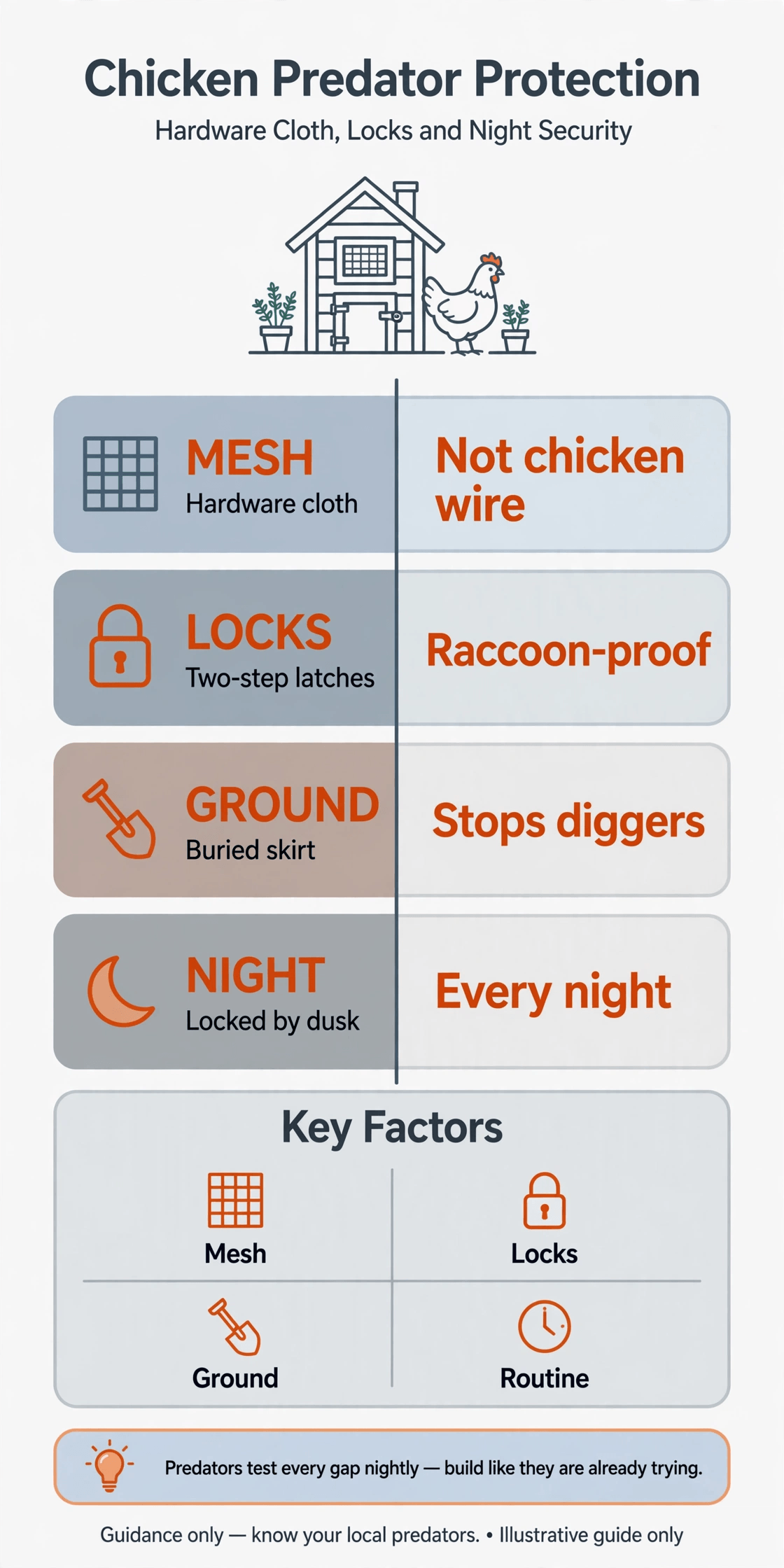 chicken predator protection