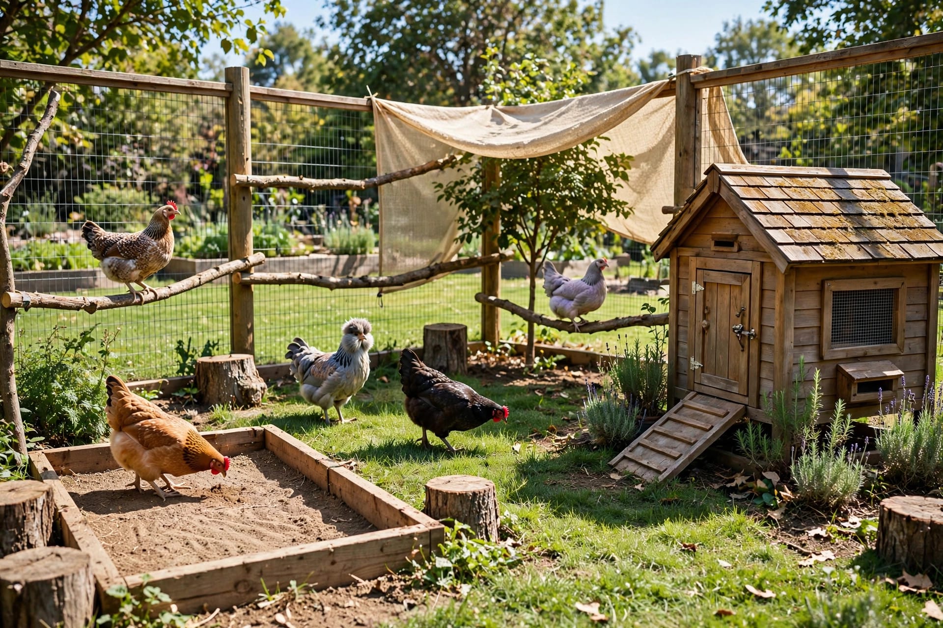 chicken run ideas