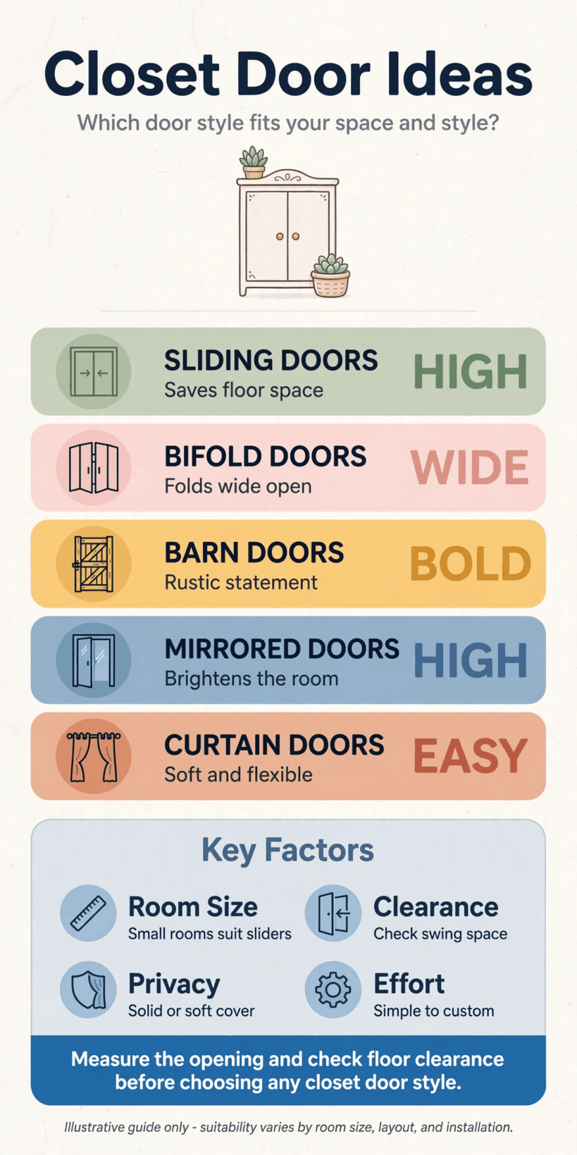 closet door ideas