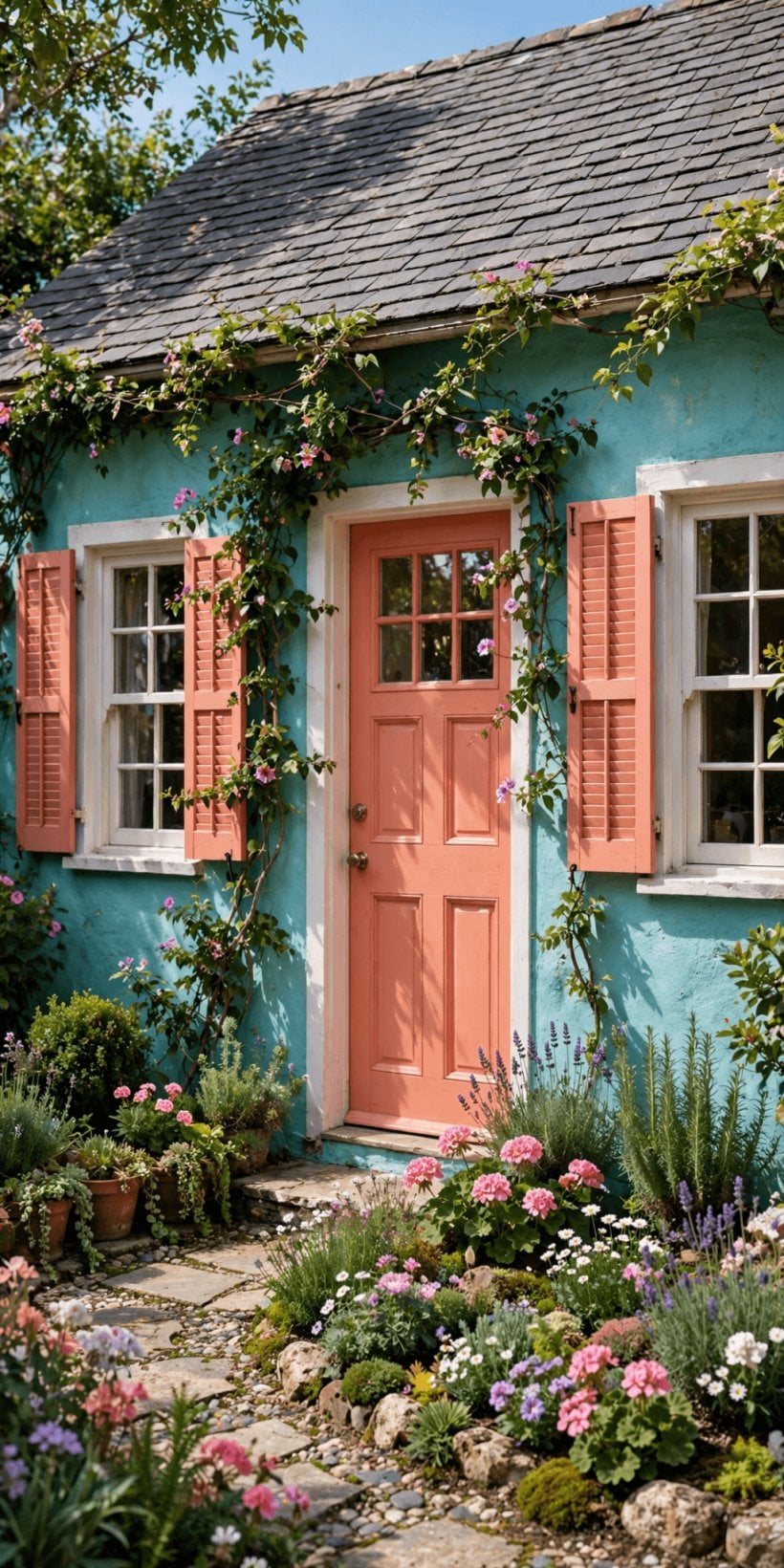 colorful house