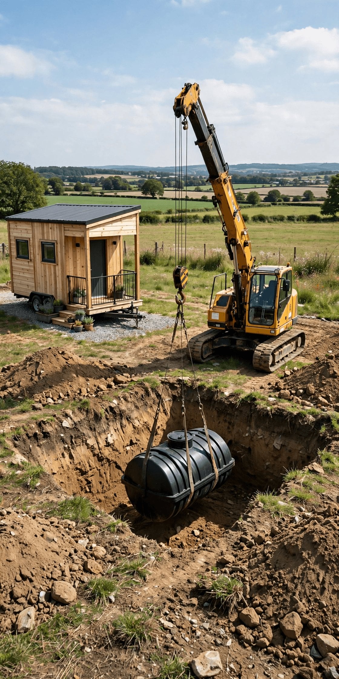 composting toilet vs septic tiny house