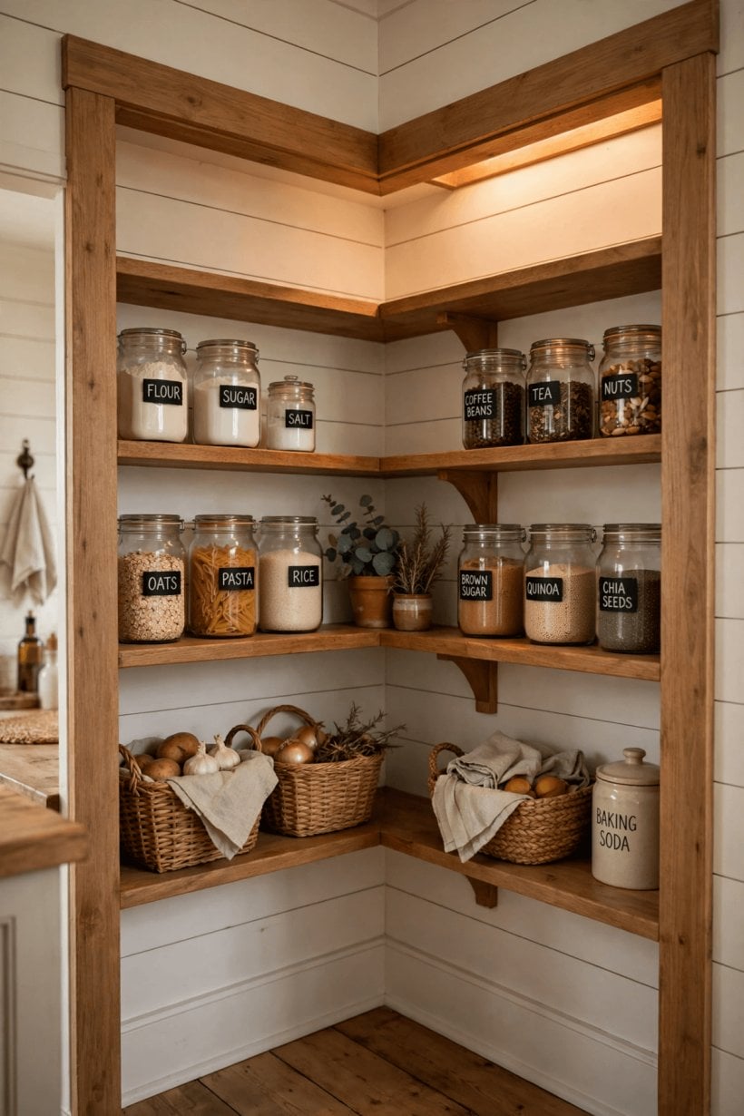 corner pantry
