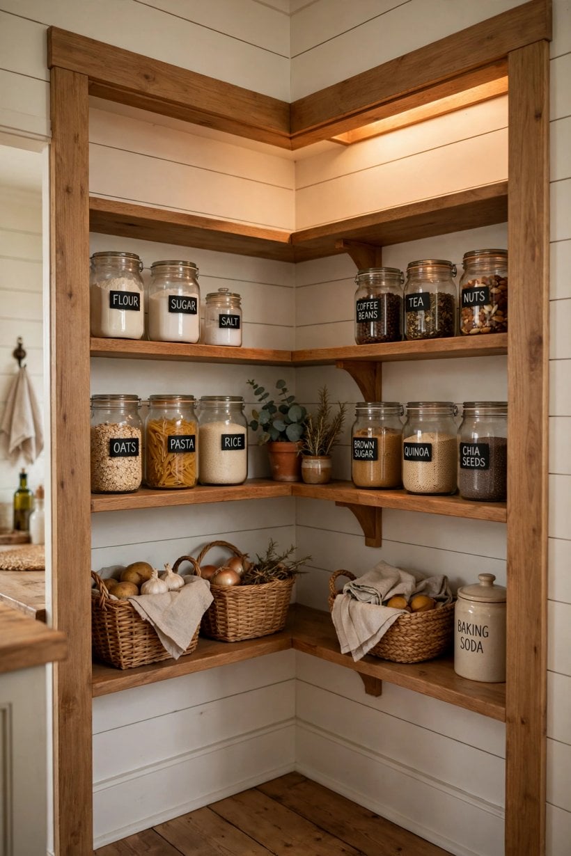 corner pantry
