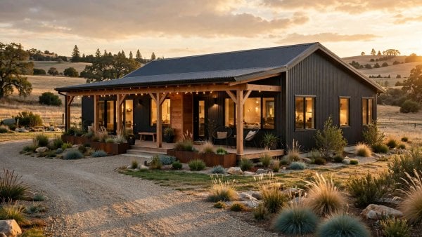 cost to turn a metal building into a house