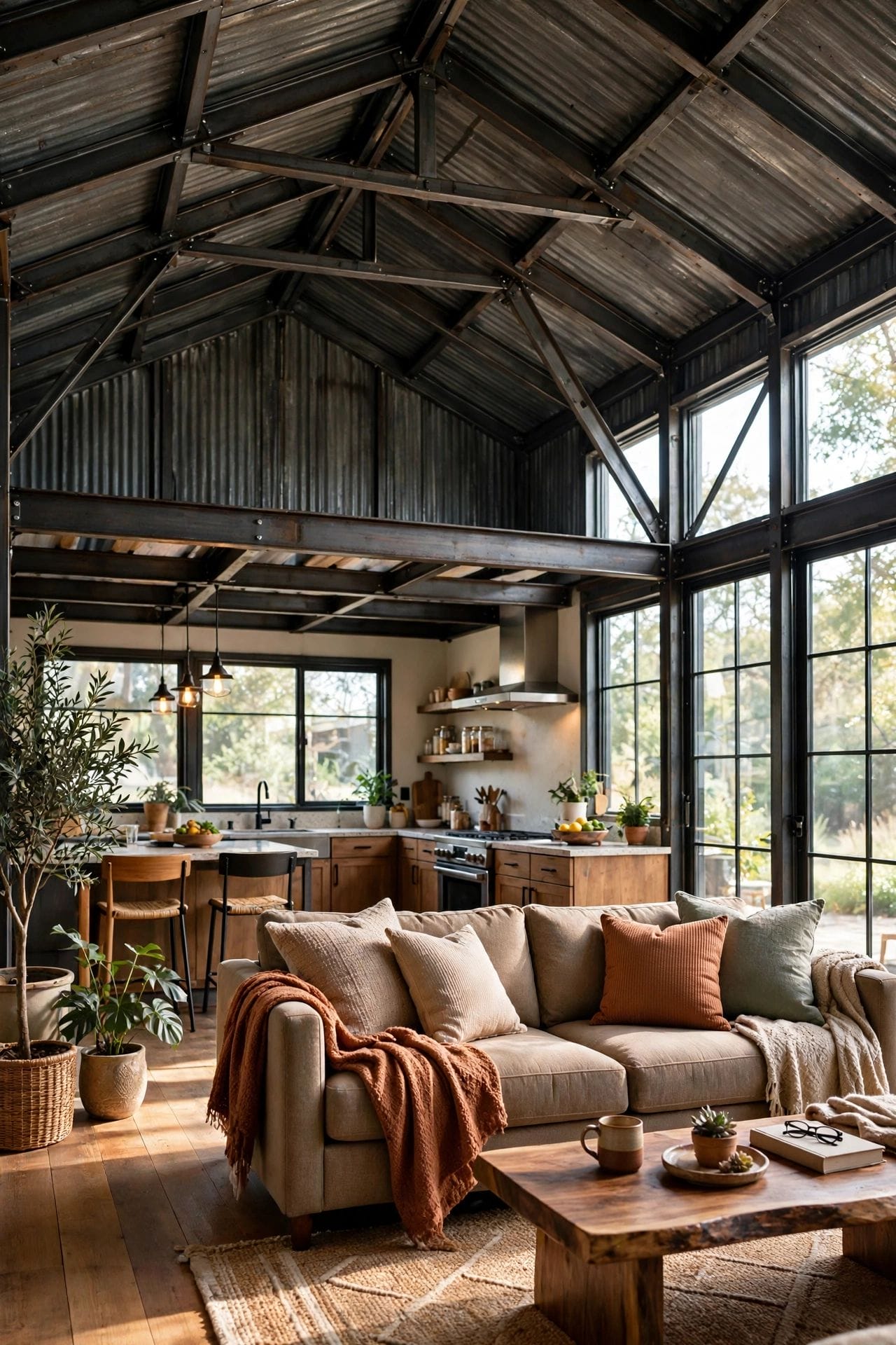 cost to turn a metal building into a house