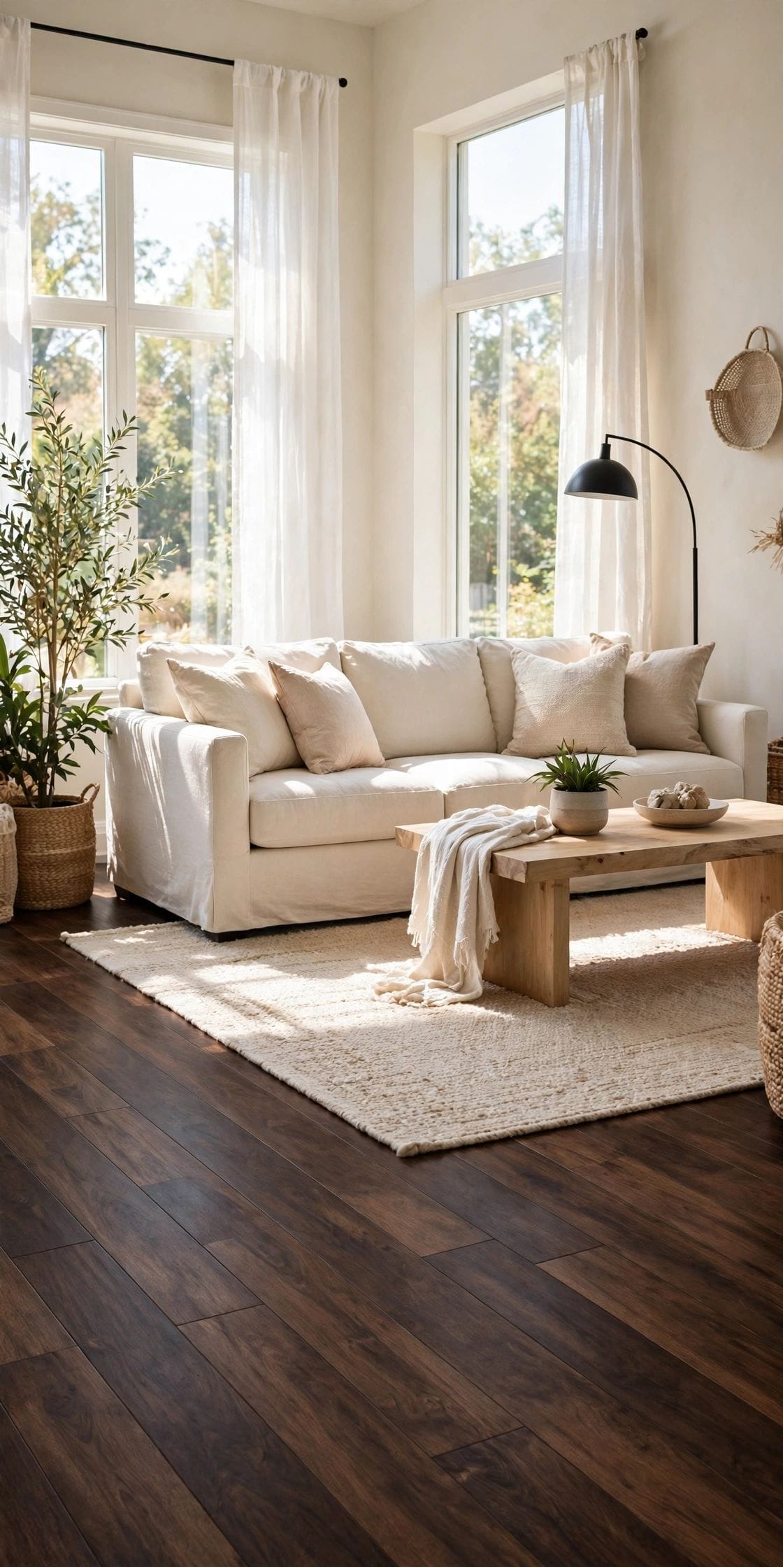 dark wood floors