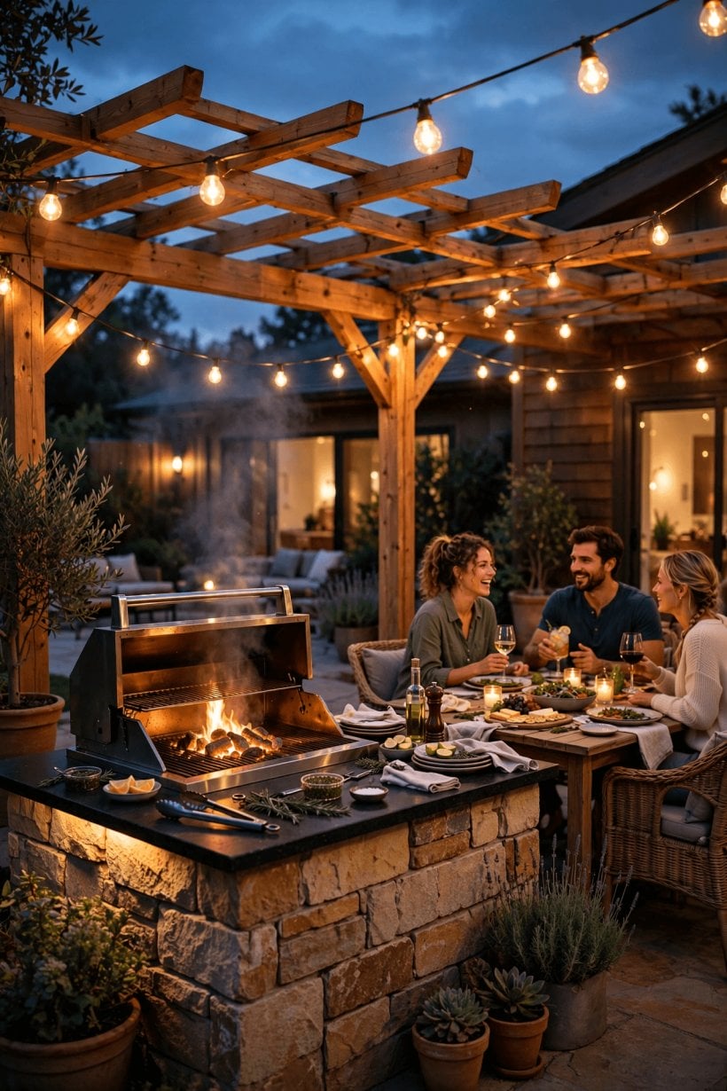 deck and patio combo