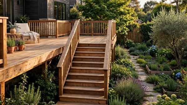 deck stairs