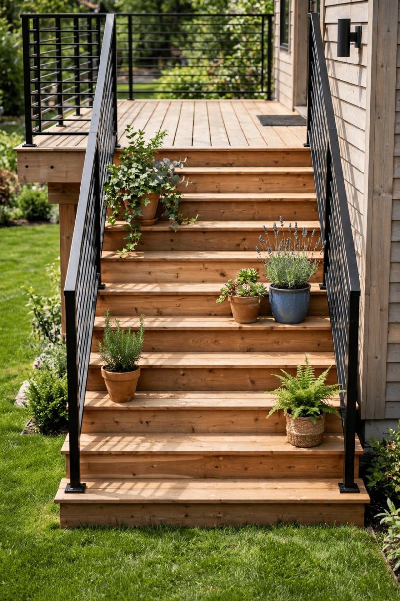 deck stairs