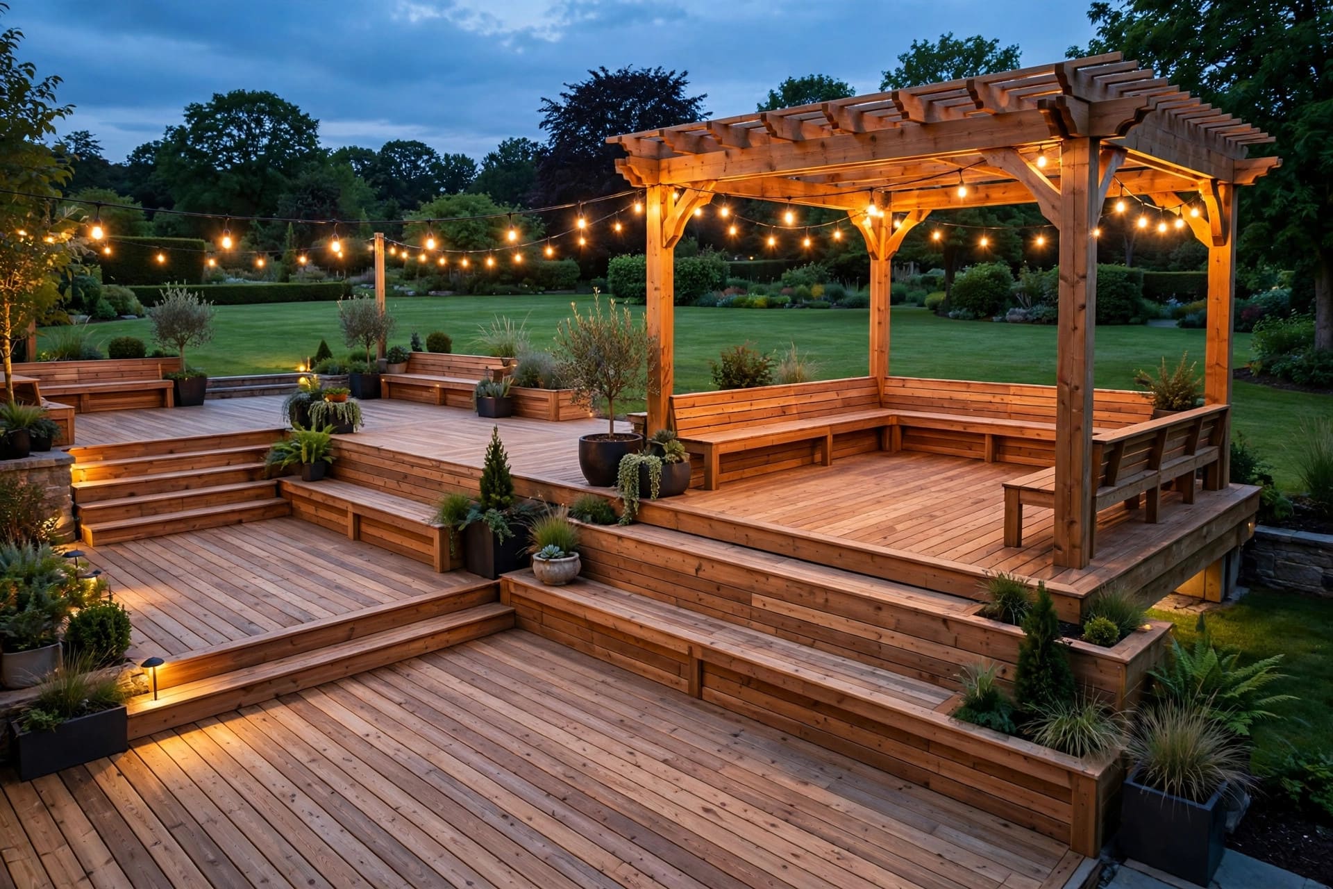 decks ideas for backyards