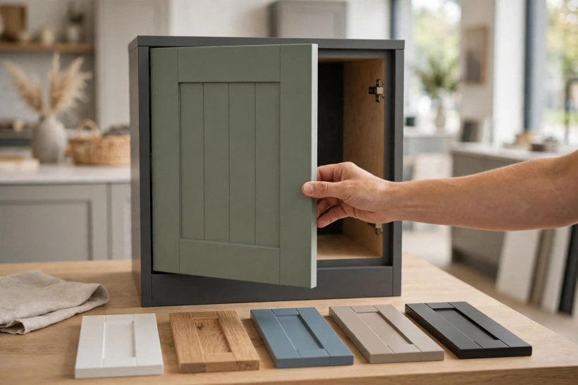 diamond cabinets: warranty documents and care guide kept safely in a folder