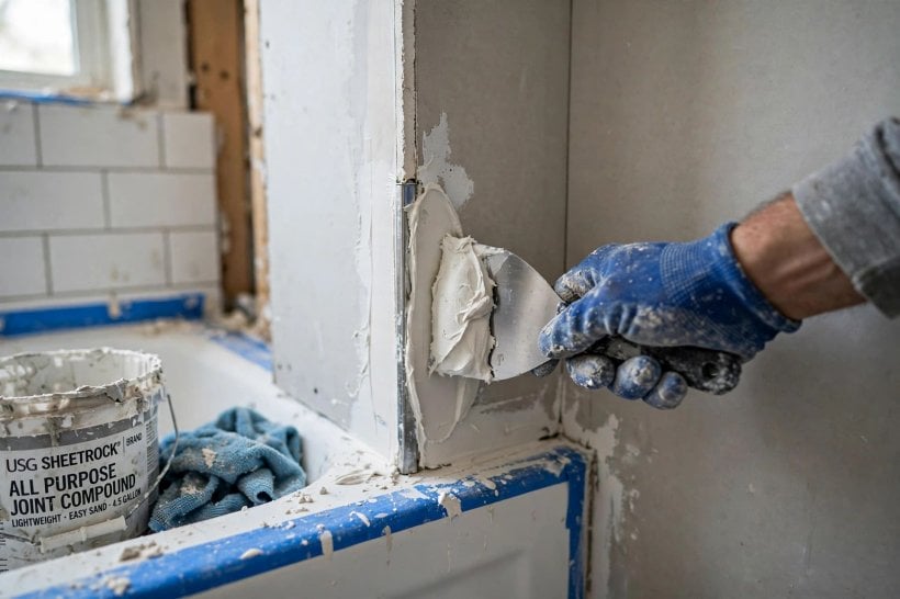drywall installation cost: finished smooth walls with crisp corners ready for decoration