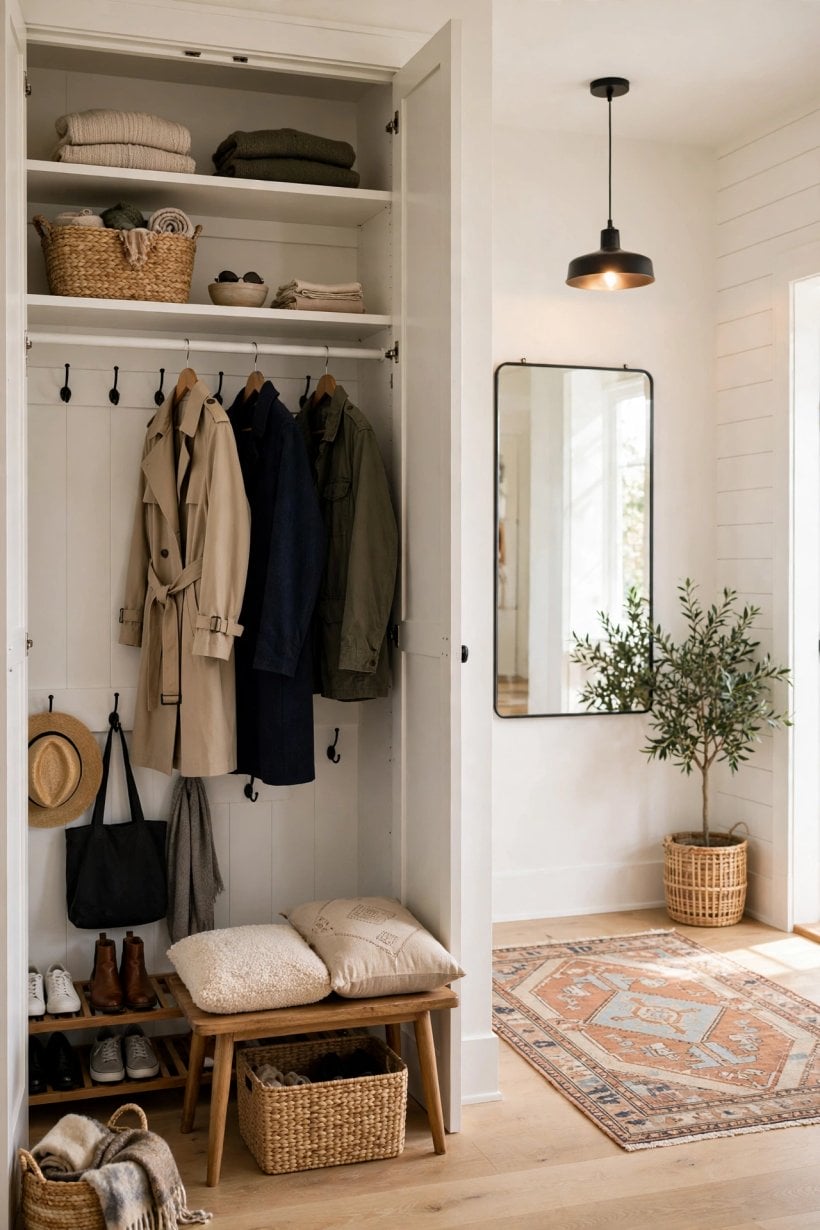 entryway closet ideas
