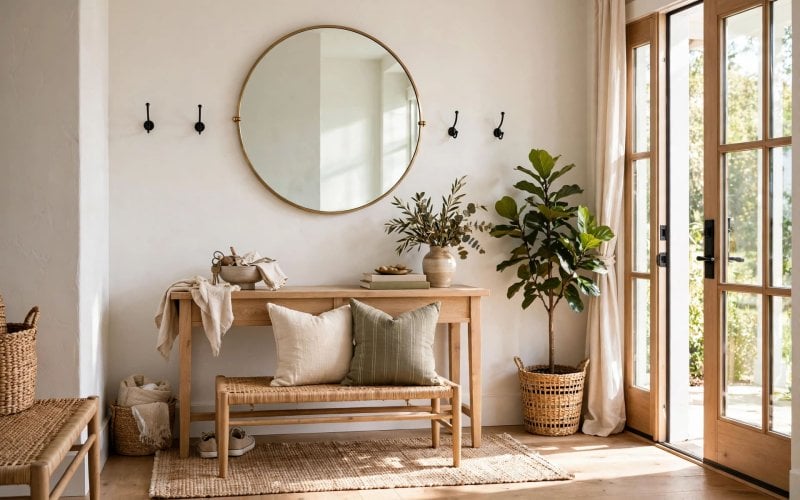 entryway mirror