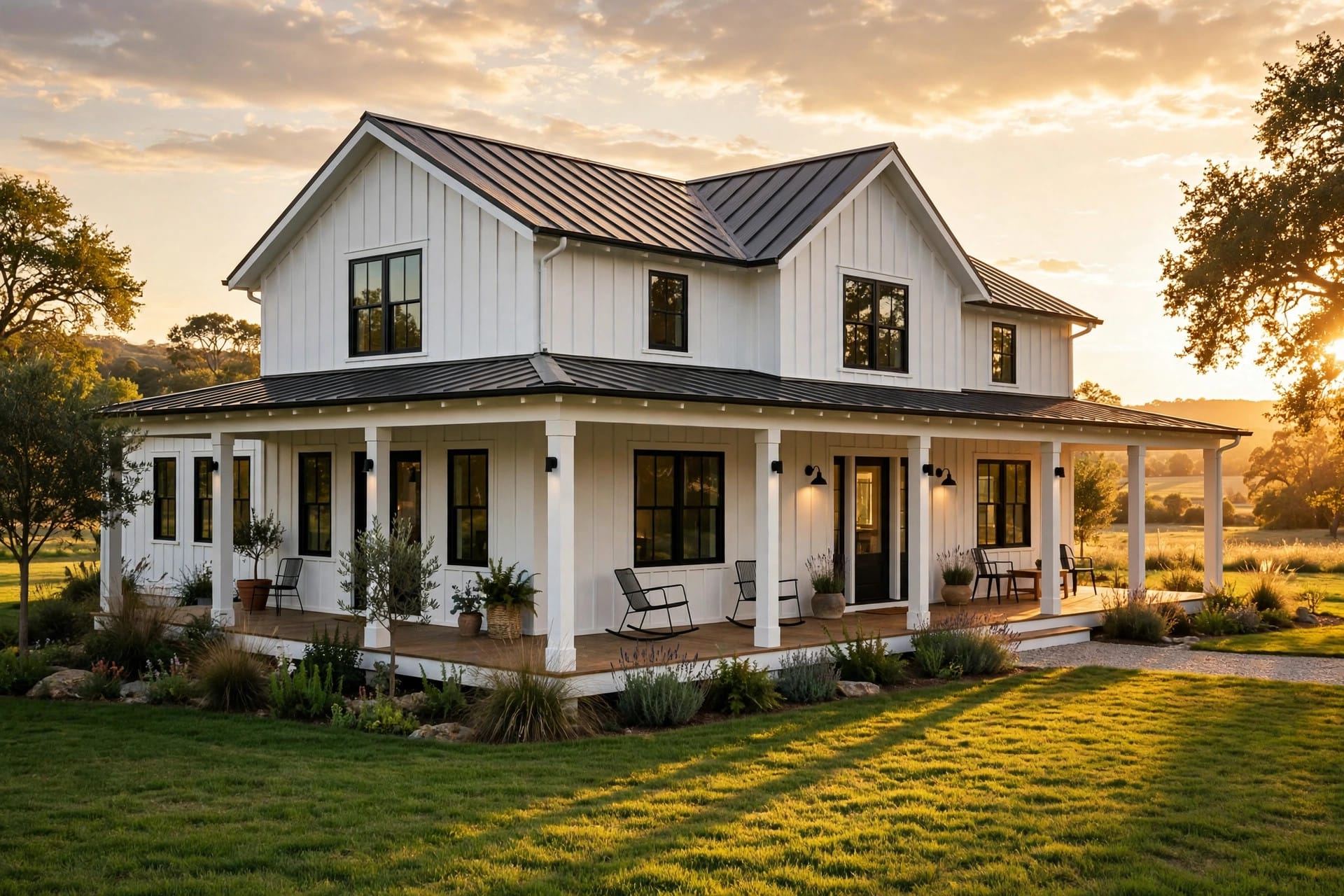 farmhouse exterior