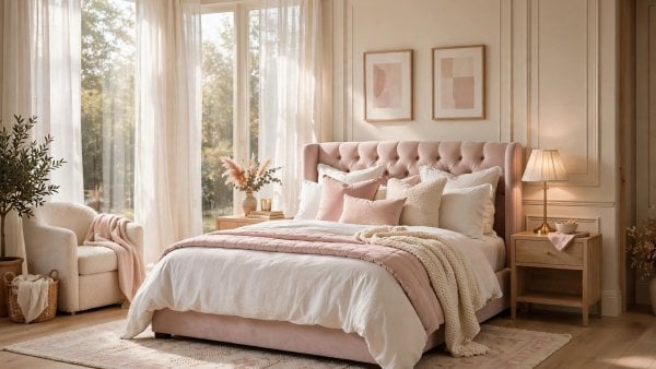 feminine bedroom
