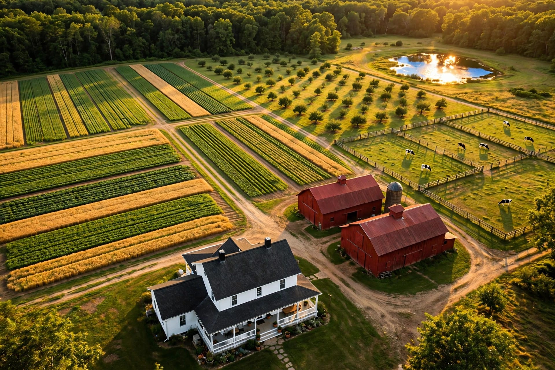 fifteen acre homestead layout