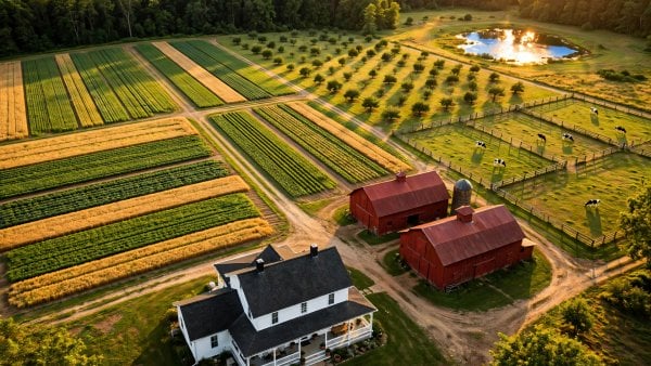 fifteen acre homestead layout
