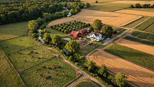 fifty acre homestead layout