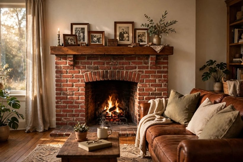 fireplace width: balancing mantel height against ceiling height