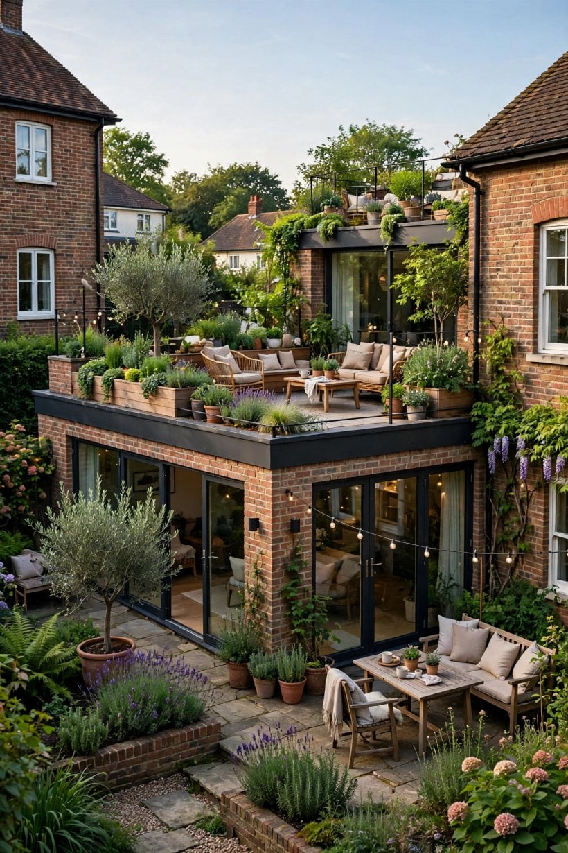 almost flat roof designs