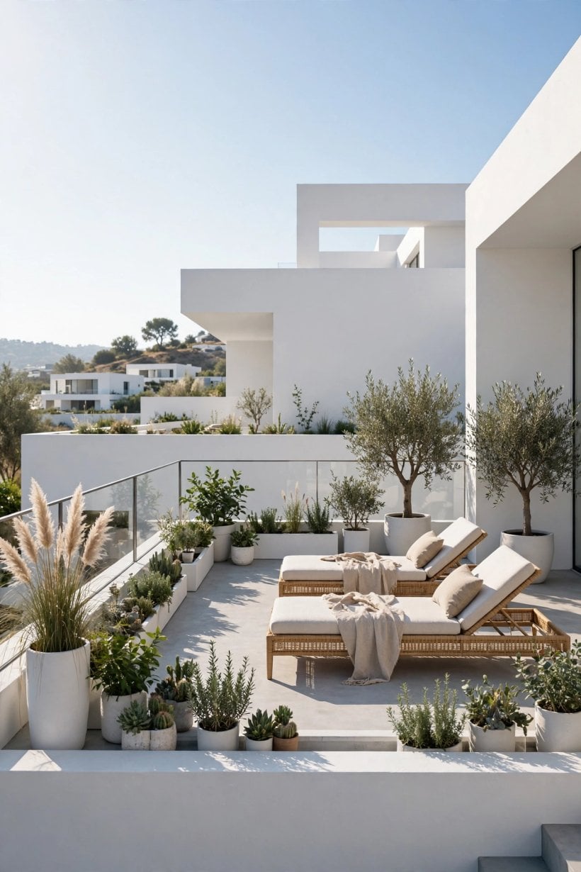 almost flat roof designs